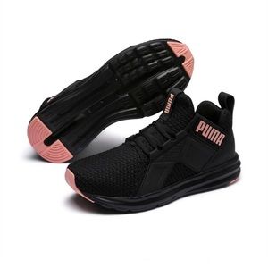 Barely worn, good condition, black and pink